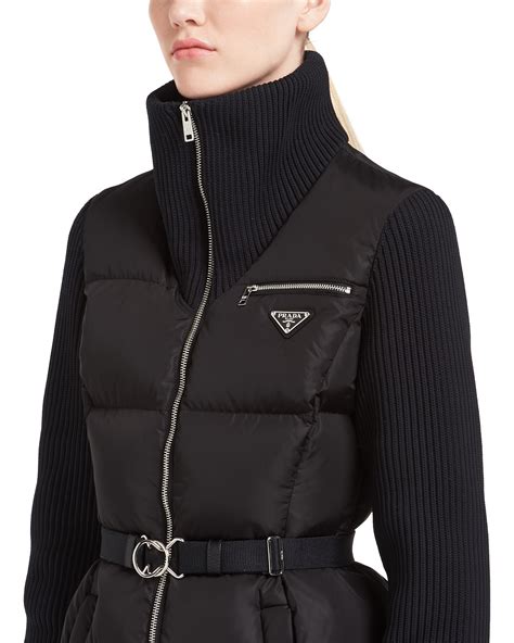 prada ladies jacket|Prada puffer jacket women's.